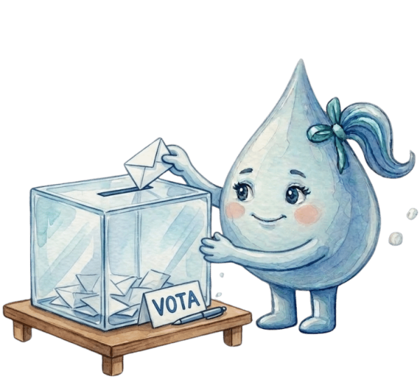 gotas corresponsables votar